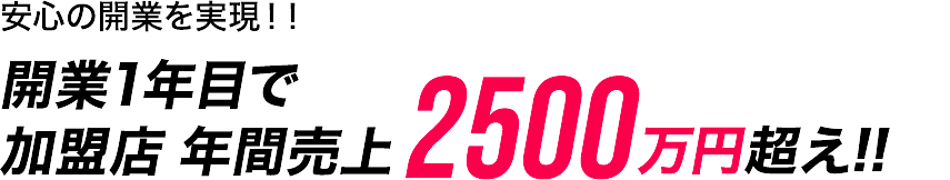 安心の開業を実現！