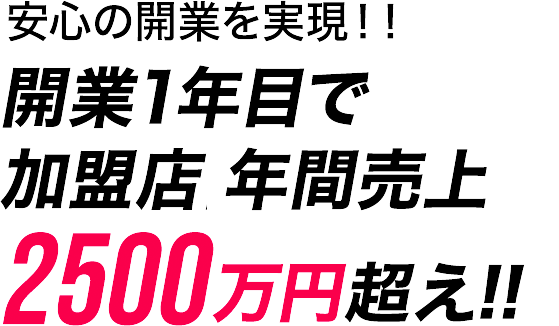 安心の開業を実現！